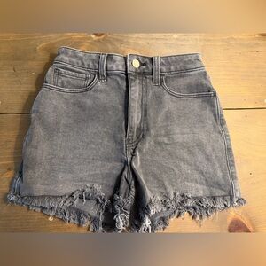 Hollister Black Jean Shorts